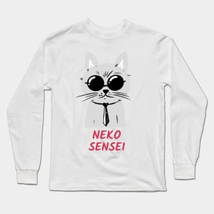 Neko Sensei Long Sleeve T-Shirt